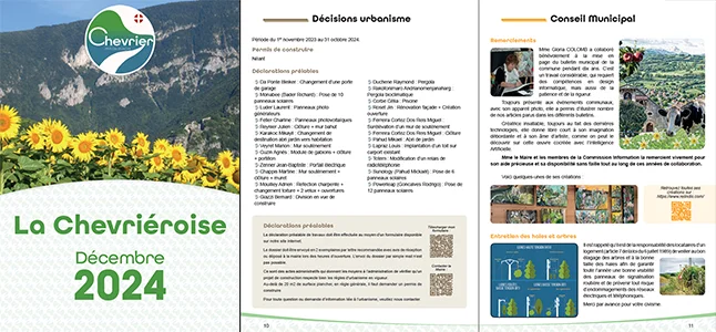 IA générative en France Bulletin Municipal Chevrier 2024
