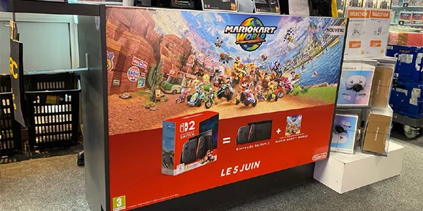 Branding & identité 5 Nintendo - Covering FNAC