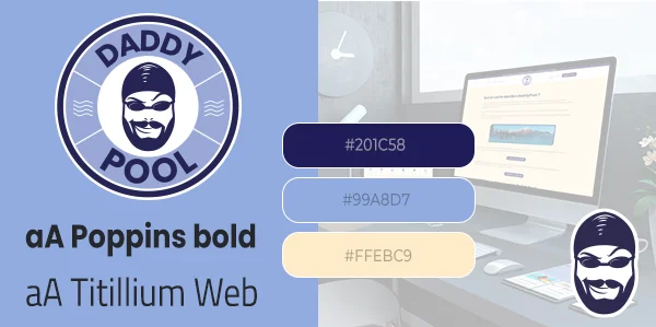 DaddyPool 1 DaddyPool Identité Visuelle