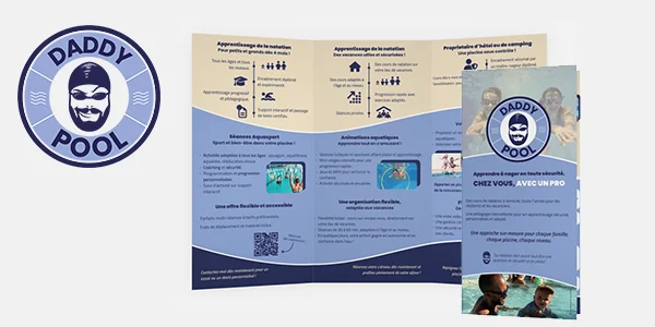Branding & identité 3 Flyer DaddyPool